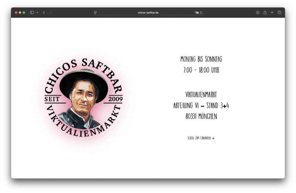 Chico's Saftbar Website